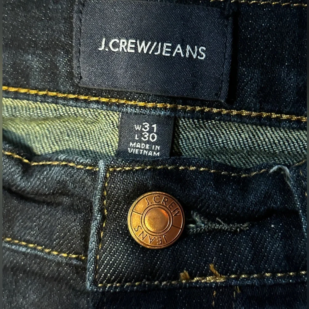 J. Crew 484 Men’s Denim Jeans Kurabo Japanese Fabric Slim Fit 31x30